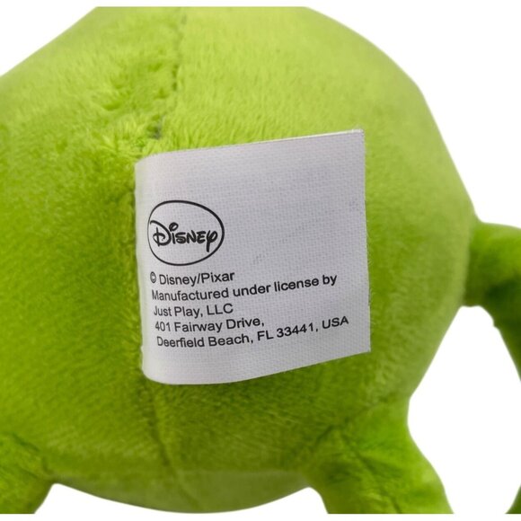 Pixar Disney Monsters University Mike Wazowski Plush 8" Hat & Braces - Picture 10 of 12